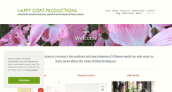Desktop Screenshot of happygoatproductions.com