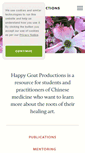 Mobile Screenshot of happygoatproductions.com